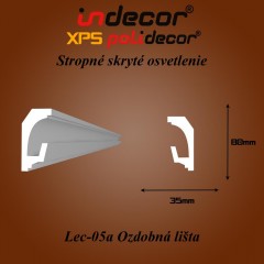 Lec-05A  Stropné zapustené osvetlenie lišty  